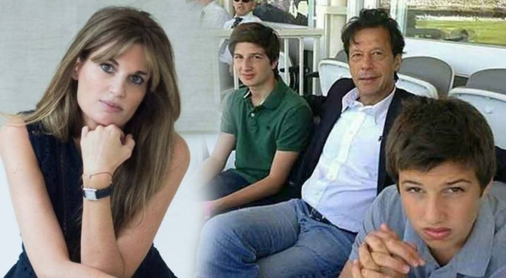 Imran Khan First Wife and Sons